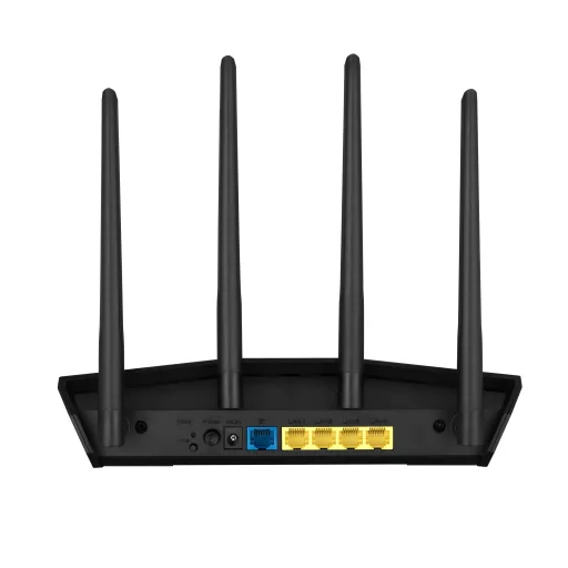 ASUS RT-AX57 vezetéknélküli router Gigabit Ethernet Kétsávos (2,4 GHz / 5 GHz) Fekete