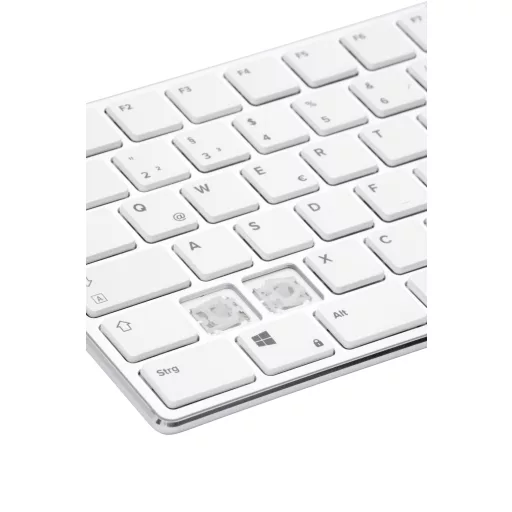 SPEEDLINK SL-640010 billentyűzet Irodai USB Német Fehér
