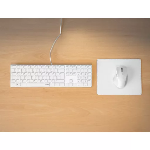 SPEEDLINK SL-640010 billentyűzet Irodai USB Német Fehér