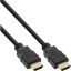 InLine 17555P HDMI kábel 0,5 M HDMI A-típus (Standard) Fekete