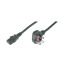 Digitus AK-440107-018-S tápkábel Fekete 1,8 M BS 1363 IEC C13