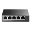 TP-Link TL-SG105PE hálózati kapcsoló Vezérelt L2 Gigabit Ethernet (10/100/1000) Ethernet-áramellátás (PoE) támogatása Fekete