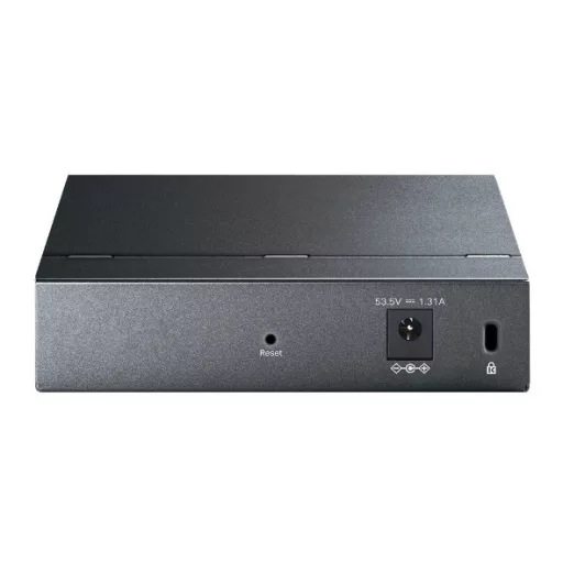 TP-Link TL-SG105PE hálózati kapcsoló Vezérelt L2 Gigabit Ethernet (10/100/1000) Ethernet-áramellátás (PoE) támogatása Fekete