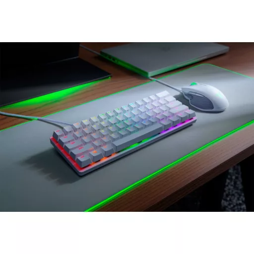 Razer Huntsman Mini billentyűzet Játék USB QWERTY Angol Fehér
