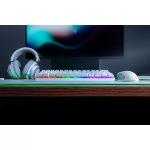 Razer Huntsman Mini billentyűzet Játék USB QWERTY Angol Fehér