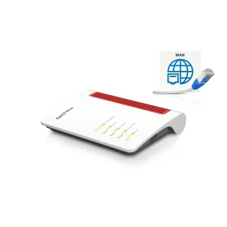   Box 4050 vezetéknélküli router Gigabit Ethernet Kétsávos (2,4 GHz / 5 GHz) Fekete, Fehér