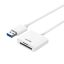 UNITEK Y-9321 kártyaolvasó USB 3.2 Gen 1 (3.1 Gen 1) Type-A Fehér
