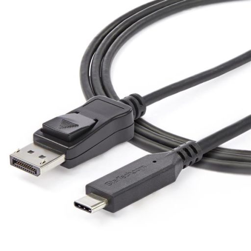 StarTech.com CDP2DP146B video átalakító kábel 1,8 M USB C-típus DisplayPort Fekete