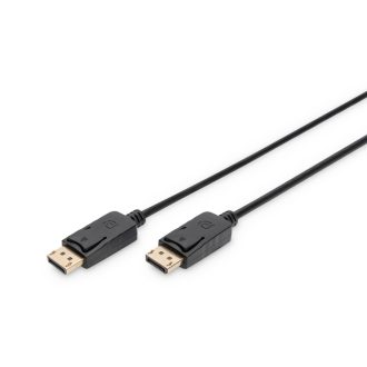 Digitus AK-340103-010-S DisplayPort kábel 1 M Fekete