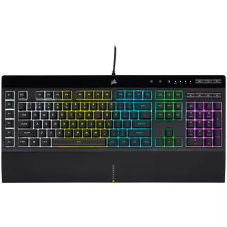   Corsair K55 RGB PRO billentyűzet Játék USB QWERTY Amerikai angol Fekete
