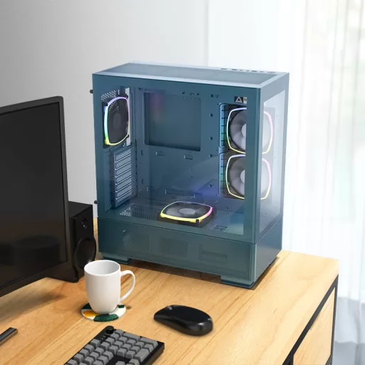 Montech SKY TWO Midi Tower Kék