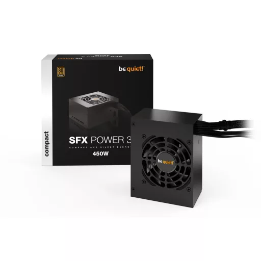 be quiet! SFX POWER 3 450W 20+4 pin ATX Fekete