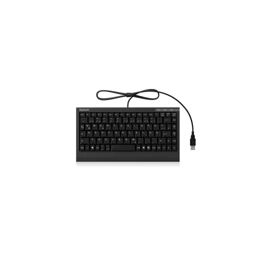 KeySonic ACK-595C+ (US) billentyűzet Otthoni USB QWERTY Amerikai angol Fekete