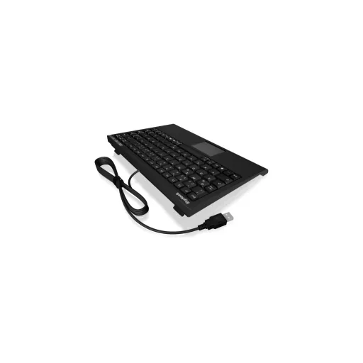 KeySonic ACK-595C+ (US) billentyűzet Otthoni USB QWERTY Amerikai angol Fekete
