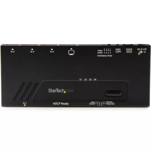 StarTech.com VS421HD4KA videojel kapcsoló HDMI
