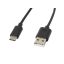 Lanberg CA-USBO-10CC-0018-BK USB kábel USB 2.0 1,8 M USB A USB C Fekete