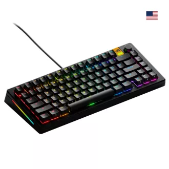   Glorious Gaming GMMK 3 HE 75% Prebuilt billentyűzet Játék USB QWERTY Amerikai angol Fekete