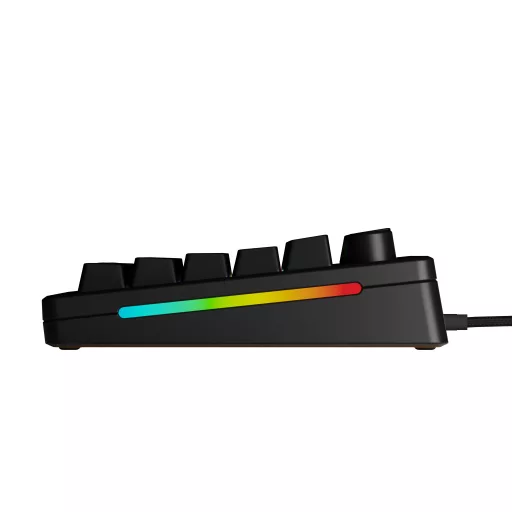 Glorious Gaming GMMK 3 HE 75% Prebuilt billentyűzet Játék USB QWERTY Amerikai angol Fekete