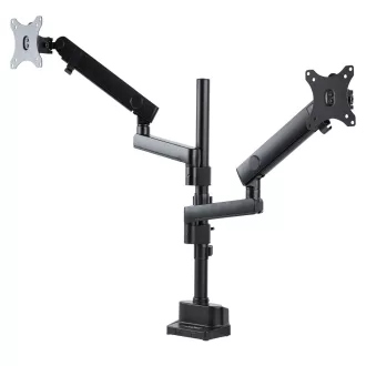   StarTech.com ARMDUALPIVOT asztali TV konzol 81,3 cm (32") Fekete