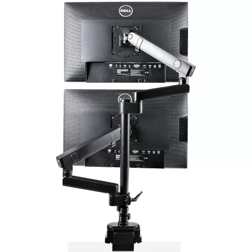 StarTech.com ARMDUALPIVOT asztali TV konzol 81,3 cm (32") Fekete