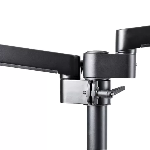 StarTech.com ARMDUALPIVOT asztali TV konzol 81,3 cm (32") Fekete