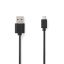 Nedis CCGL60501BK10 USB kábel USB 2.0 1 M USB A Micro-USB B Fekete