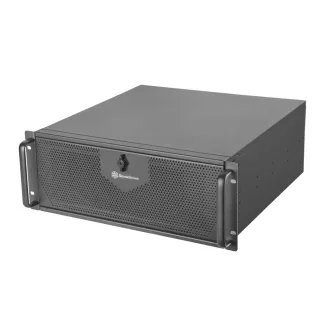 Silverstone RM42-502 Rack Fekete