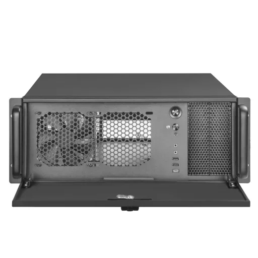 Silverstone RM42-502 Rack Fekete
