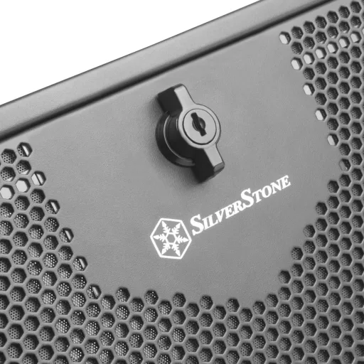 Silverstone RM42-502 Rack Fekete