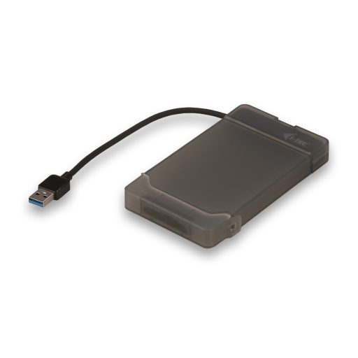 i-tec MYSAFEU313 tárolóegység burkolat HDD/SSD ház Fekete 2.5"