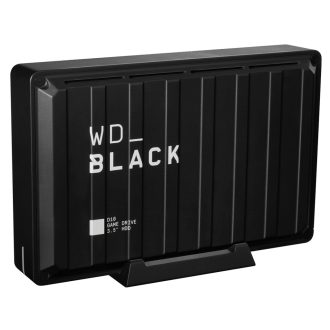   Western Digital D10 külső merevlemez 8 TB 7200 RPM 3.2 Gen 2 (3.1 Gen 2) Fekete, Fehér