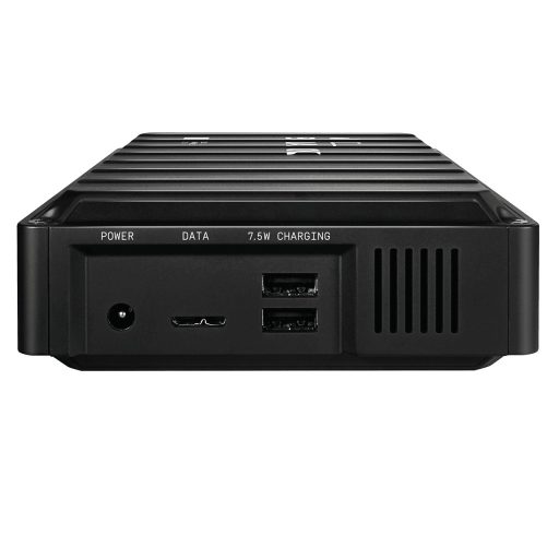 Western Digital D10 külső merevlemez 8 TB 7200 RPM 3.2 Gen 2 (3.1 Gen 2) Fekete, Fehér
