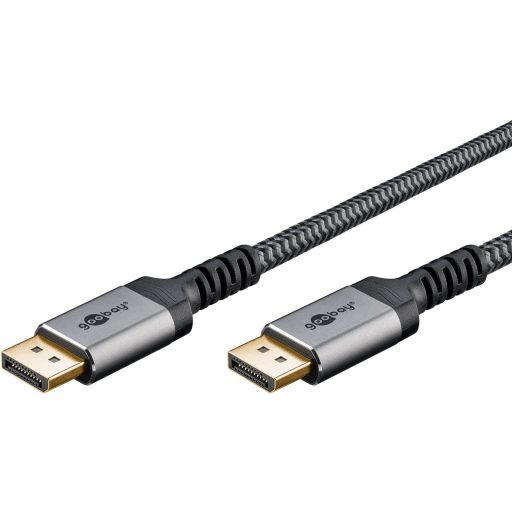 Goobay 75680 DisplayPort kábel 2 M Fekete