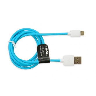 iBox IKUMD3A USB kábel USB 2.0 1 M USB A Micro-USB B Kék