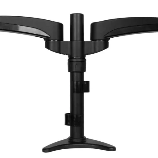 StarTech.com ARMDUAL asztali TV konzol 61 cm (24") Fekete