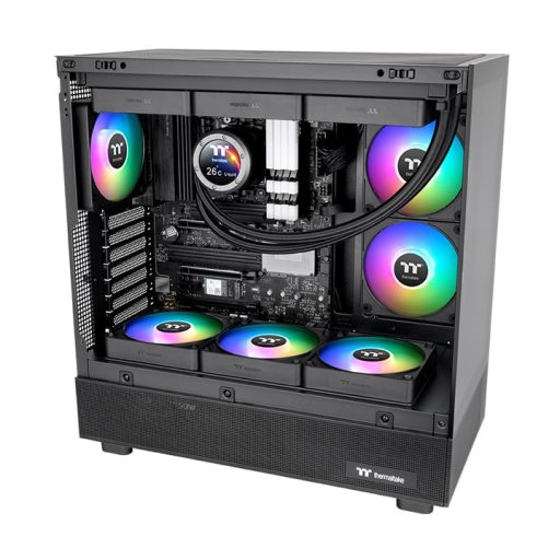 Thermaltake CL-F192-PL12SW-A 12 cm Fekete 3 db