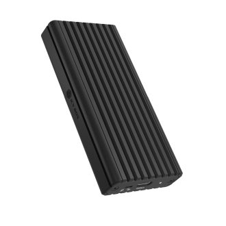 ICY BOX IB-1917M-C32a Külső SSD ház Fekete M.2
