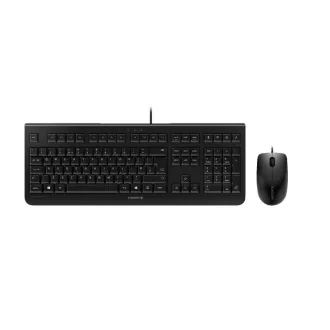   CHERRY DC 2000 billentyűzet Egér mellékelve Univerzális USB QWERTZ Cseh Fekete