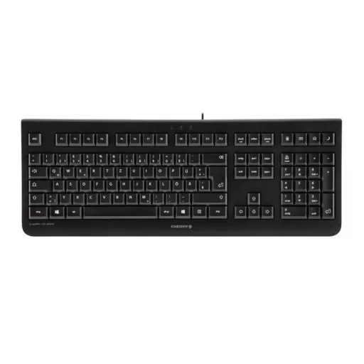 CHERRY DC 2000 billentyűzet Egér mellékelve Univerzális USB QWERTZ Cseh Fekete