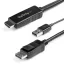 StarTech.com HD2DPMM3M video átalakító kábel 3 M HDMI A-típus (Standard) DisplayPort Fekete