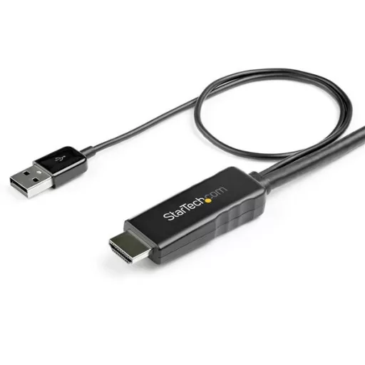 StarTech.com HD2DPMM3M video átalakító kábel 3 M HDMI A-típus (Standard) DisplayPort Fekete