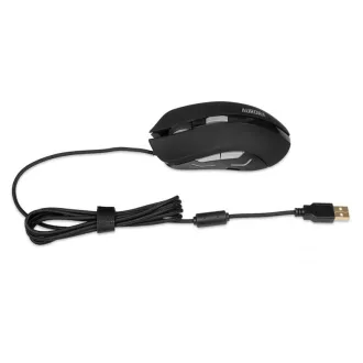   iBox Aurora A-1 egér Irodai Jobbkezes USB A típus Optikai 2400 DPI