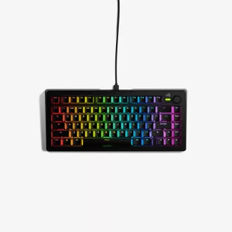   Glorious Gaming GMMK 3 Prebuilt billentyűzet Játék USB QWERTY Amerikai angol Fekete
