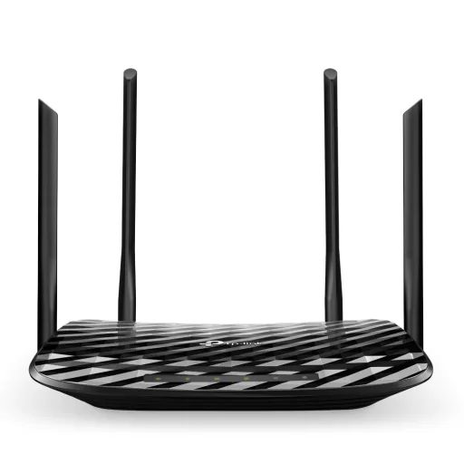 TP-Link Archer C6 vezetéknélküli router Gigabit Ethernet Kétsávos (2,4 GHz / 5 GHz) Fekete