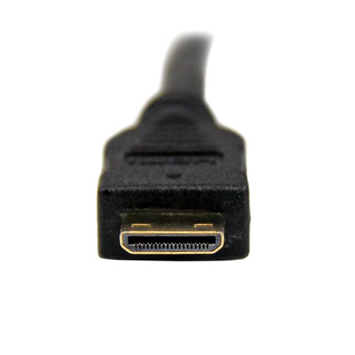 StarTech.com HDCDVIMM2M video átalakító kábel 2 M Mini-HDMI DVI-D Fekete