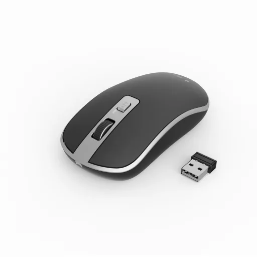 Gembird MUSW-4B-06-BS egér Irodai Kétkezes Vezeték nélküli RF Optikai 1600 DPI