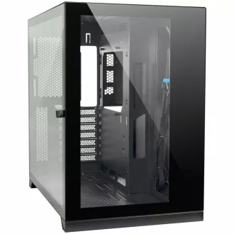 Inter-Tech C-703 Vision Midi Tower Fekete
