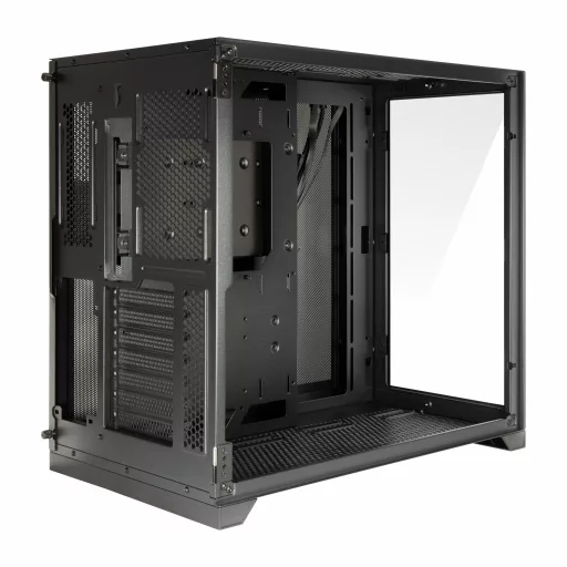 Inter-Tech C-703 Vision Midi Tower Fekete