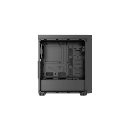Gembird Fornax K500 Midi Tower Fekete
