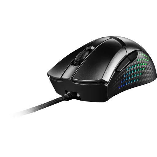 MSI CLUTCH GM51 LIGHTWEIGHT WIRELESS egér Játék Jobbkezes RF Wireless + Bluetooth + USB Type-C Optikai 26000 DPI